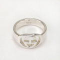 Gucci Ring Interlocking Silver