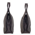 Hermes Her Line Gray Silver Polyamide Polyester Tote — view 7