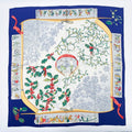 Hermes Carre 90 Neige D'antan Last Year's Snow Scarf Silk