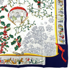 Hermes Carre 90 Neige D'antan Last Year's Snow Scarf Silk — view 4
