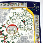 Hermes Carre 90 Neige D'antan Last Year's Snow Scarf Silk — view 3