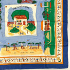 Hermes Carre 90 Retour a la Terre Return to Silk 100% Scarf — view 5