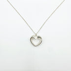 Tiffany & Co Tenderness Heart Silver Necklace 40 cm — view 5