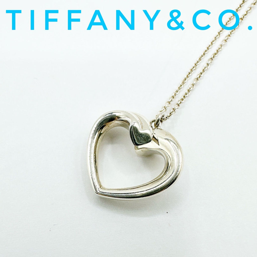 Tiffany & Co Tenderness Heart Silver Necklace 40 cm