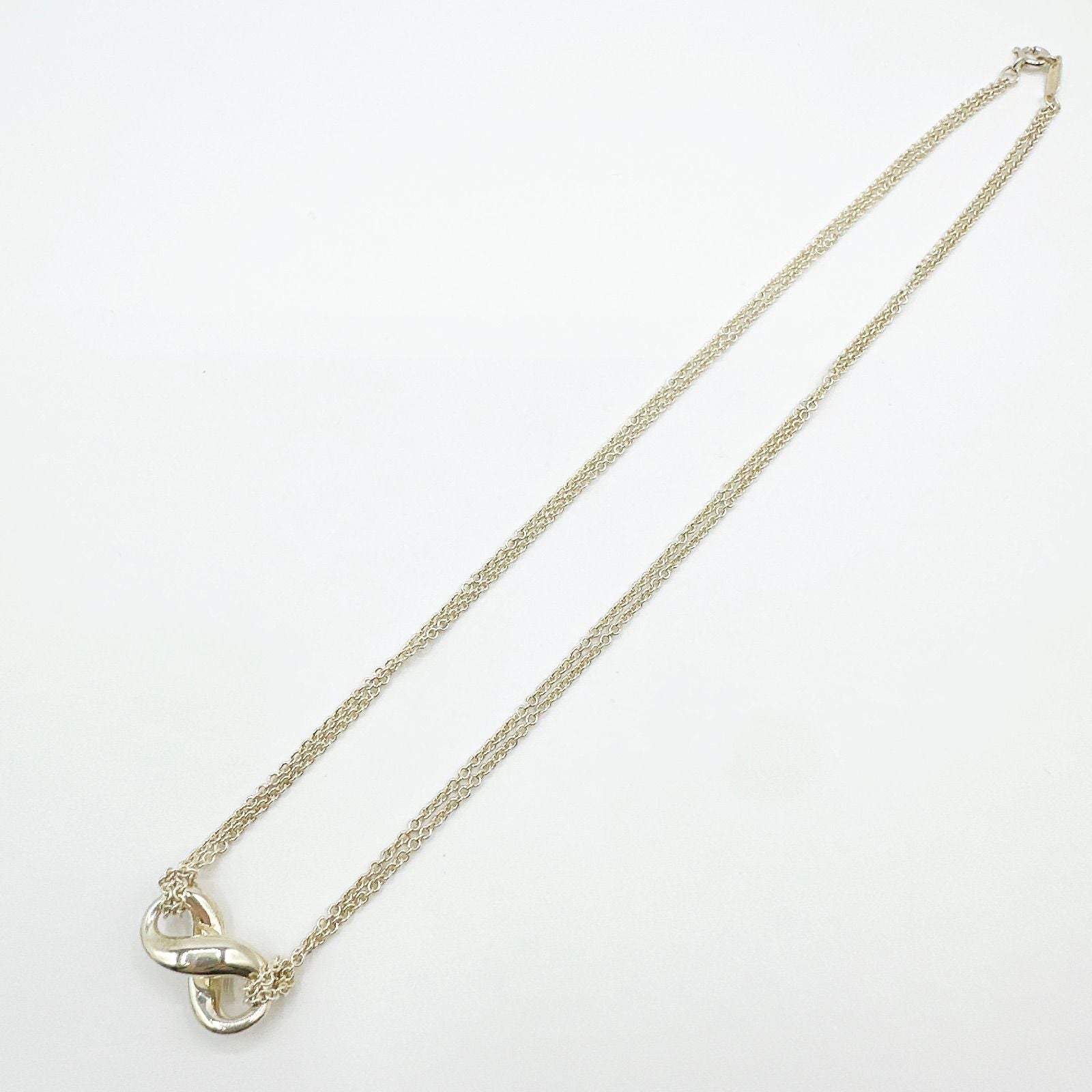 Tiffany & Co Infinity Silver Necklace 38 cm — view 6