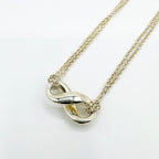 Tiffany & Co Infinity Silver Necklace 38 cm — view 2