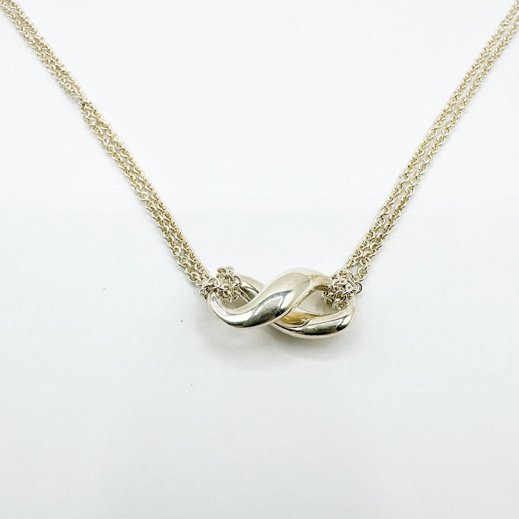 Tiffany & Co Infinity Silver Necklace 38 cm — view 5