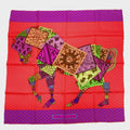Hermes Carre 90 Cheval Sur Mon on Horseback Scarf Silk
