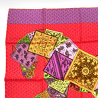 Hermes Carre 90 Cheval Sur Mon on Horseback Scarf Silk — view 2