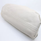 Bottega Veneta the Pouch Clutch White Gold — view 4