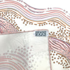 Hermes Carre 90 les Rivieres de Babel River of Pink Scarf Silk — view 8