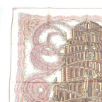 Hermes Carre 90 les Rivieres de Babel River of Pink Scarf Silk — view 2