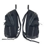 Fendi Zucca Black Silver Nylon Leather Backpack — view 8