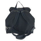 Prada Tessuto Black Silver Nylon Backpack — view 2
