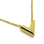 Louis Vuitton Essential Necklace Gold