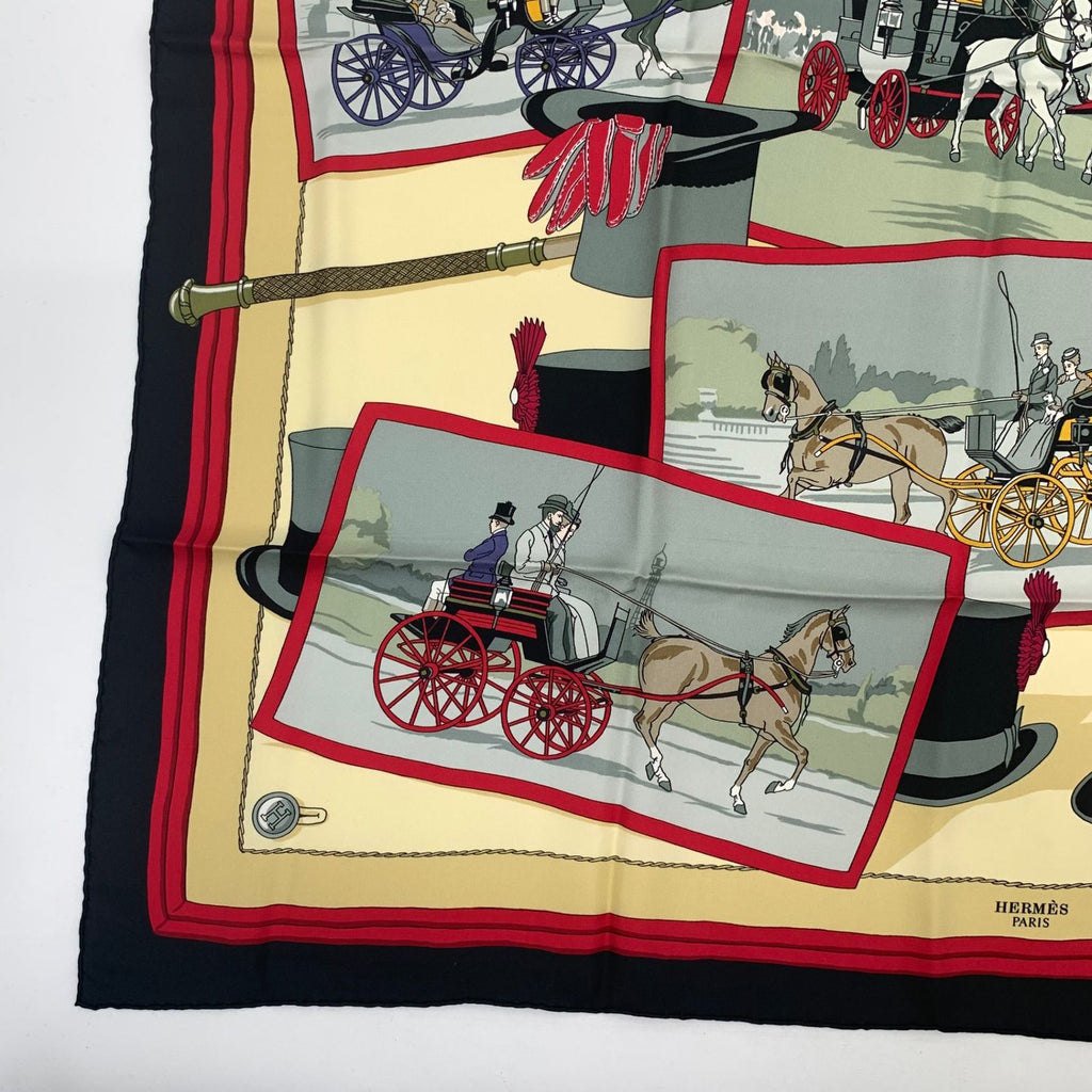 Hermes Carre 90 Rare Hugo Grygkar Scarf — view 4