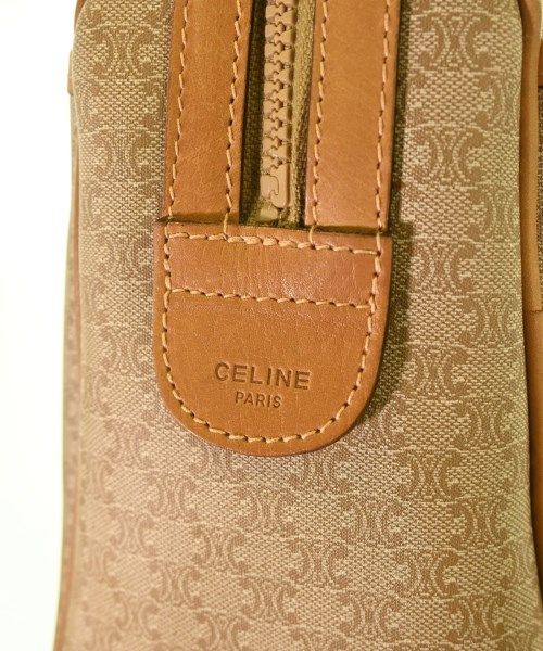 Celine Boston Bag Travel Bags Beige — view 4