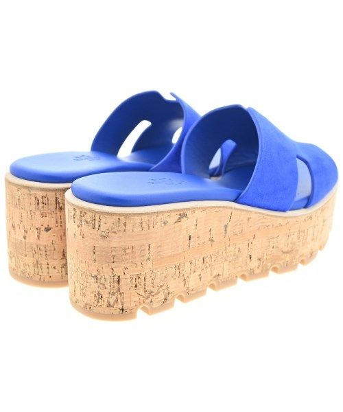 Hermes Sandals Blue — view 2