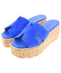 Hermes Sandals Blue