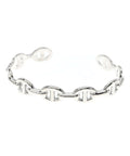 Hermes Bracelet Bangle Silver