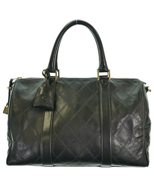 Chanel Boston Bag Travel Bags Black