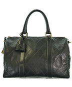 Chanel Boston Bag Travel Bags Black