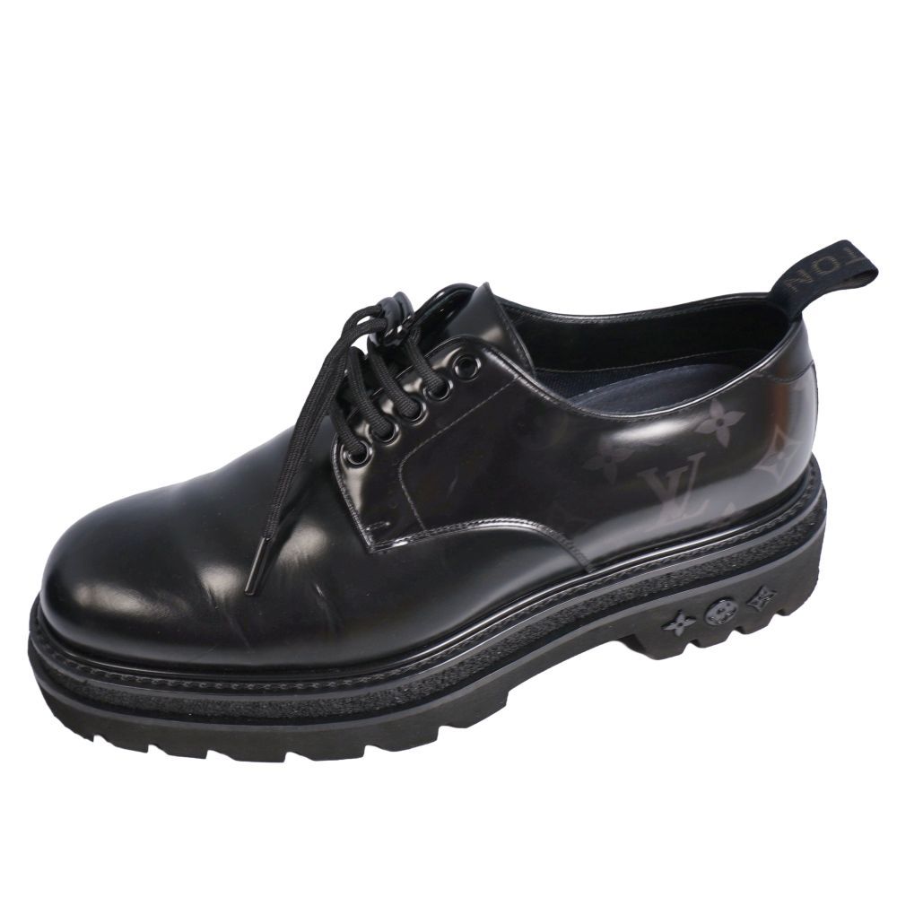 Louis Vuitton Leather Shoes LV Black