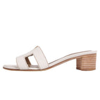 Hermes Sandals Oasis Logo Leather — view 7
