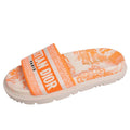 Christian Dior 2022 DWAY Toile de Jouy Slide Sandals