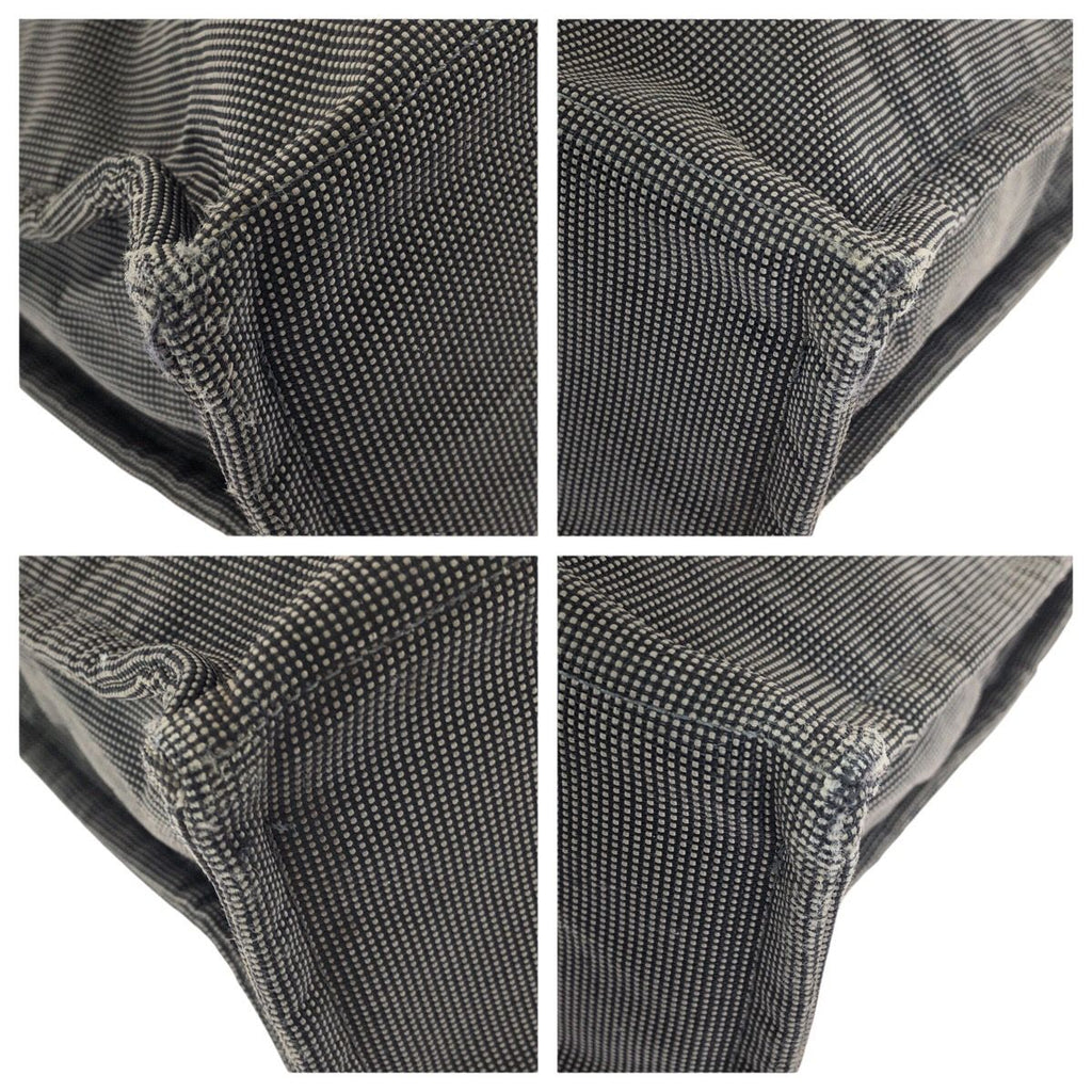 Hermes Her Line Gray Silver Polyamide Polyester Tote — view 3