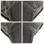 Hermes Her Line Gray Silver Polyamide Polyester Tote — view 3