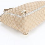 Gucci GG Canvas Abbey Leather Tote Shoulder Hand — view 4