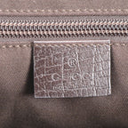 Gucci GG Supreme Leather Shoulder Bag Crossbody Messenger Brown — view 8