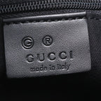 Gucci Micro GG Leather Handbag Tote Black — view 8