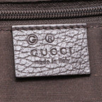 Gucci GG Nylon Leather Tote Shoulder Hand — view 8