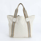 Gucci GG Canvas Leather Tote Shoulder Hand — view 3