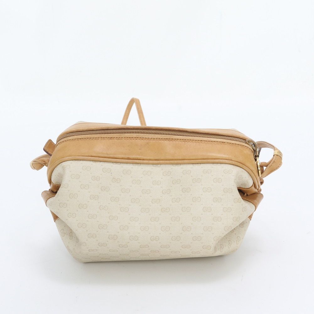 Gucci Vintage Micro GG 007 115 Leather Shoulder Bag Crossbody — view 3