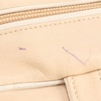 Loewe Mini Boston Beige Leather Handbag Tote — view 8