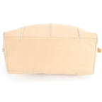 Loewe Mini Boston Beige Leather Handbag Tote — view 6