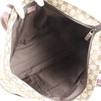 Gucci GG Canvas Leather Tote Shoulder Hand — view 7