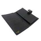 Chanel Ten Wallet Caviar Leather Black CC Logo Kiss Lock — view 7