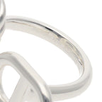 Hermes Chaine D'ancre Alea II Silver Ring — view 3