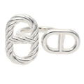 Hermes Chaine D'ancre Alea II Silver Ring