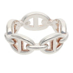 Hermes Chaine D'ancre Enchainee PM Silver Ring — view 2