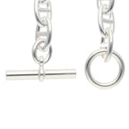Hermes Chaine D'ancre TGM Silver Bracelet — view 4