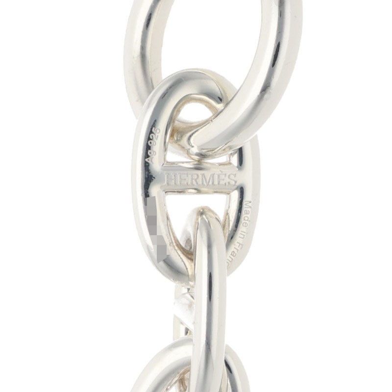 Hermes Chaine D'ancre TGM Silver Bracelet — view 3