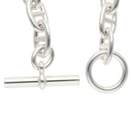 Hermes Chaine D'ancre TGM Silver Bracelet — view 4