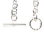 Hermes Chaine D'ancre TGM Silver Bracelet — view 4