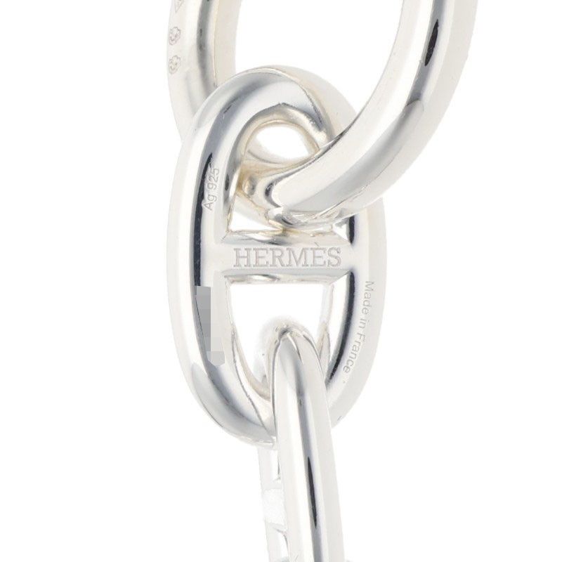 Hermes Chaine D'ancre TGM Silver Bracelet — view 3