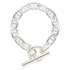 Hermes Chaine D'ancre TGM Silver Bracelet